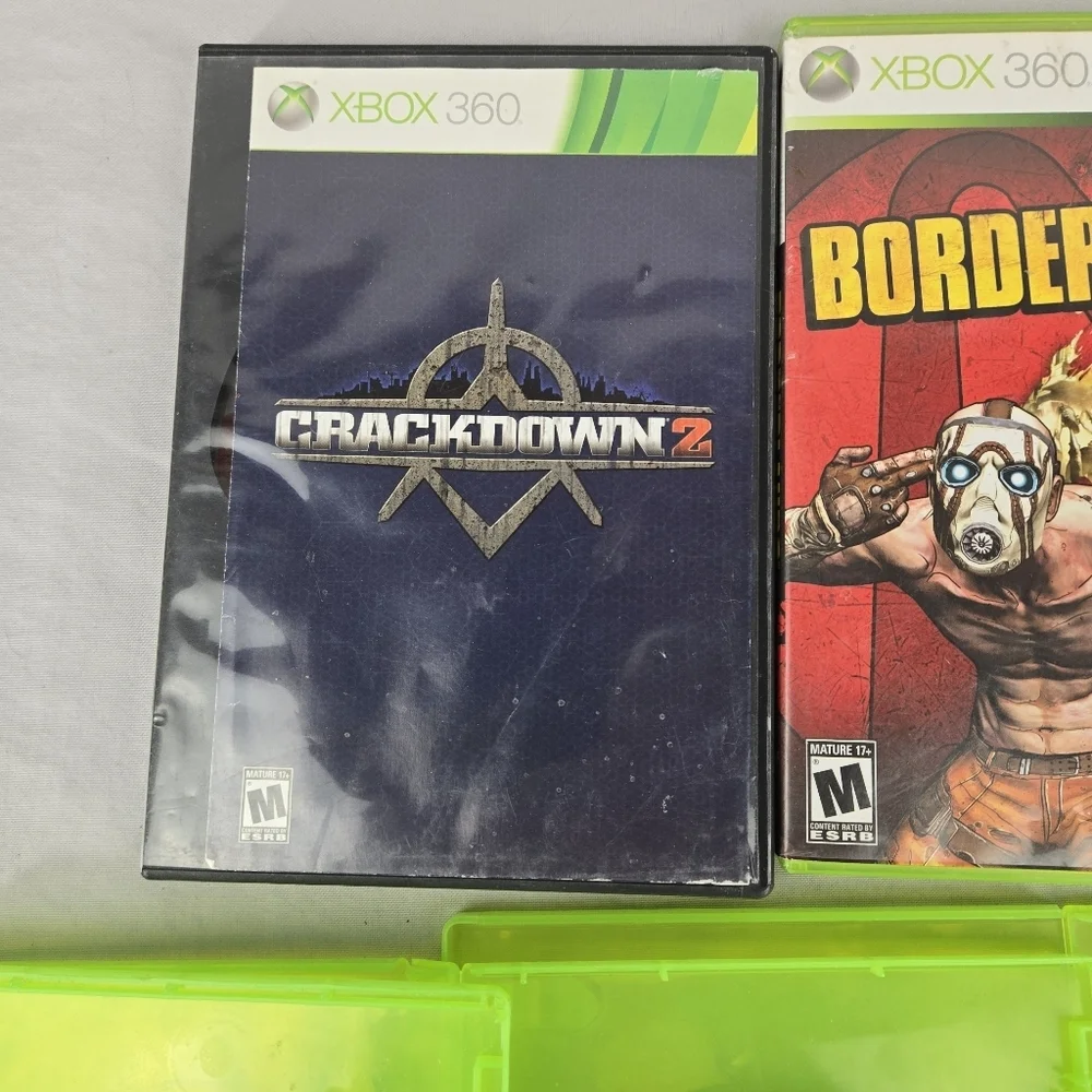 Lot 7 XBox 360 Vanquish Undercover Speed Skyrim Elder Scrolls Border Lands Wolf